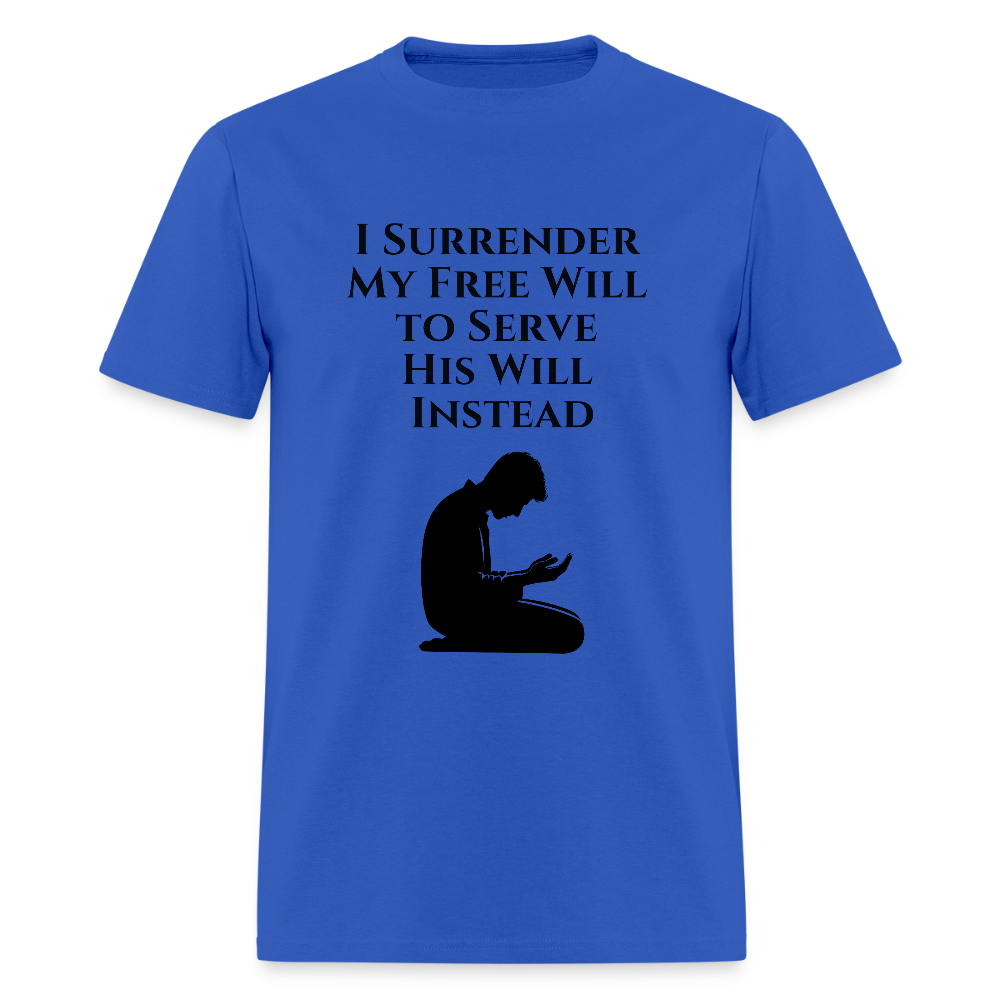 Surrender Men's T-Shirt | GILDAN 5000 - royal blue