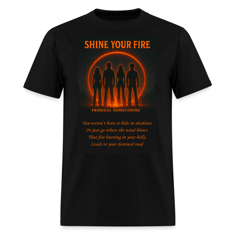 Shine Your Fire - Men's T-Shirt | GILDAN 5000 - black