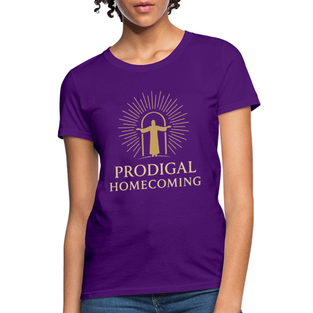 Prodigal Homecoming - Ladie's T-Shirt - purple