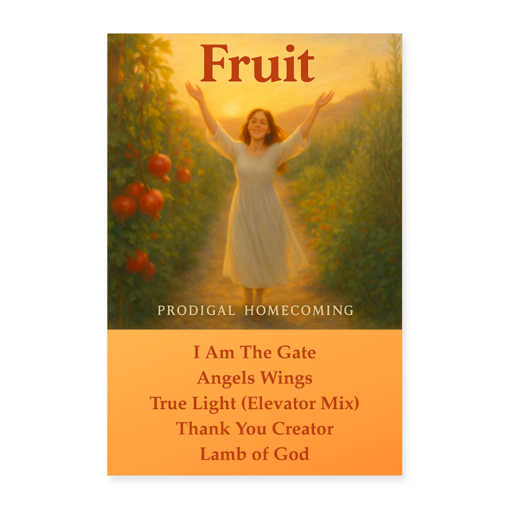 Fruit EP Poster 8x12 - white