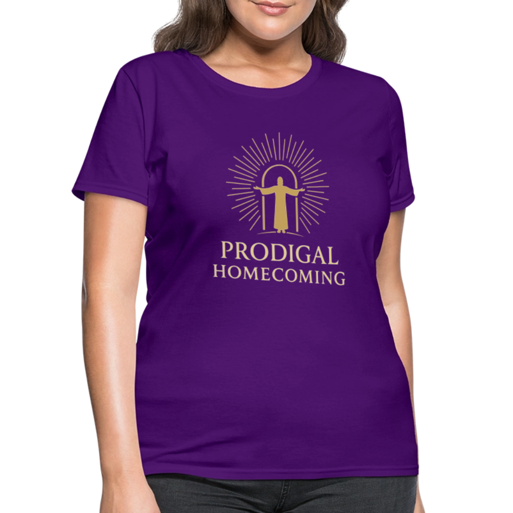 Prodigal Homecoming - Ladie's T-Shirt - purple