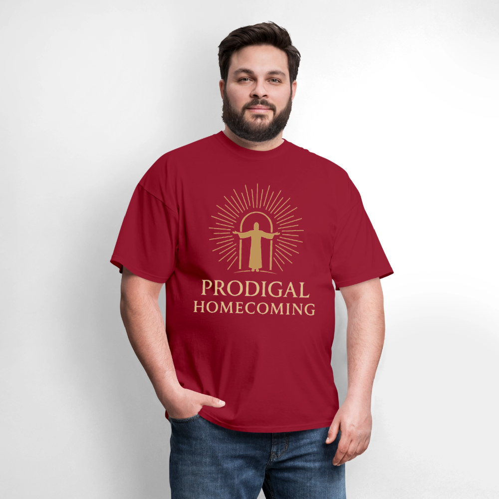 Prodigal Homecoming - Men's T-Shirt | GILDAN 5000 - dark red