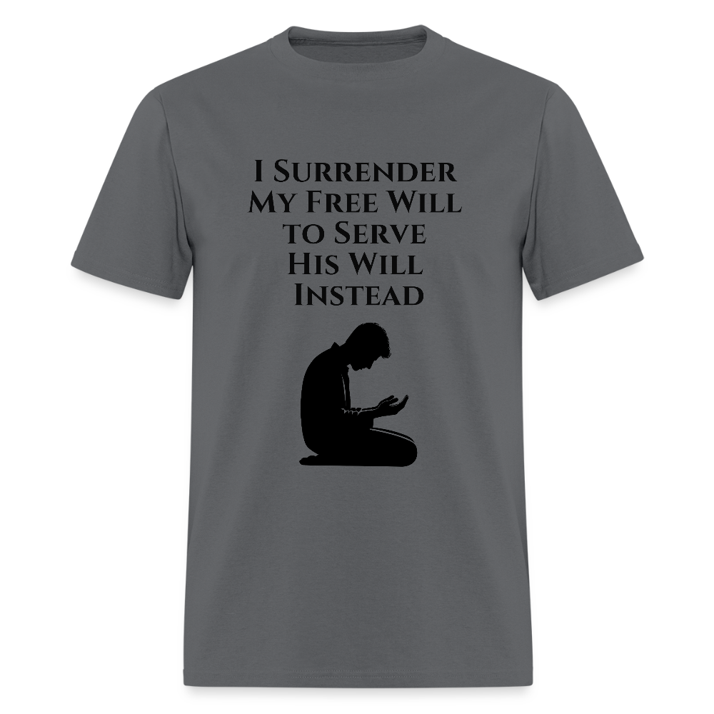 Surrender Men's T-Shirt | GILDAN 5000 - charcoal