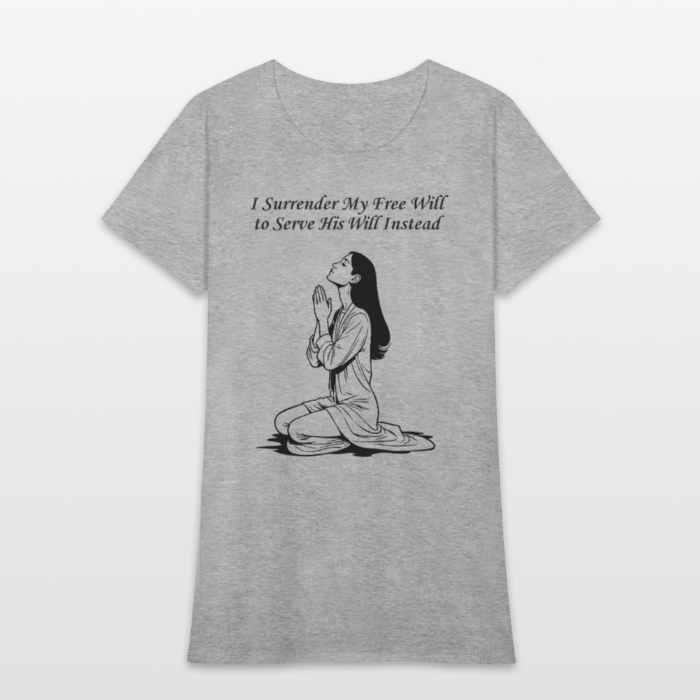 Surrender Women's T-Shirt - heather gray