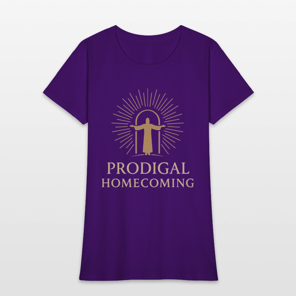 Prodigal Homecoming - Ladie's T-Shirt - purple