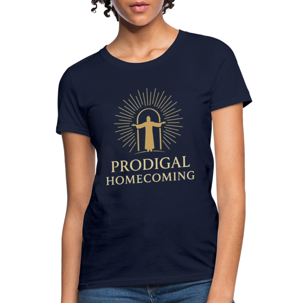 Prodigal Homecoming - Ladie's T-Shirt - navy