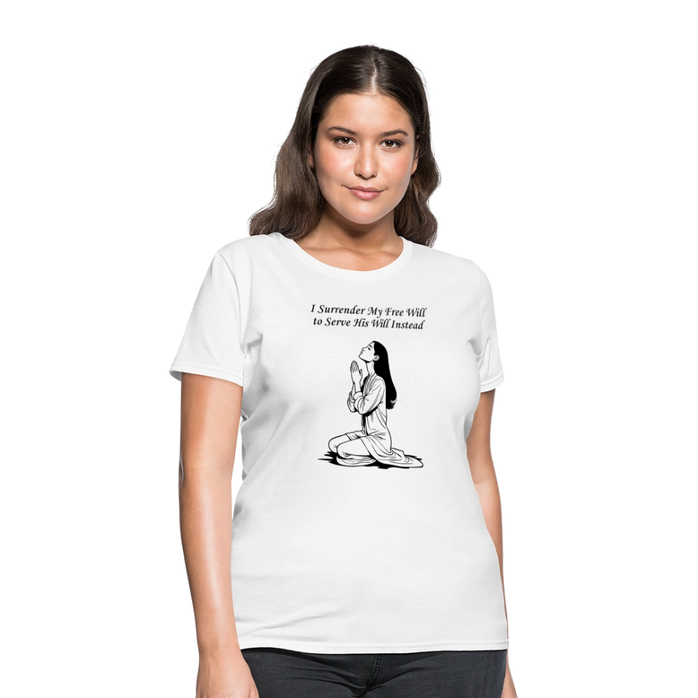 Surrender Women's T-Shirt - white