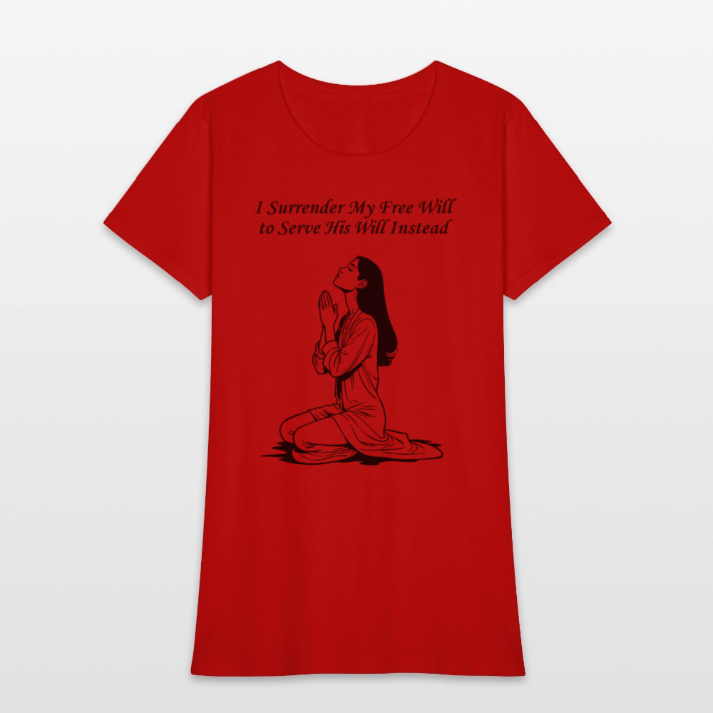 Surrender Women's T-Shirt - red