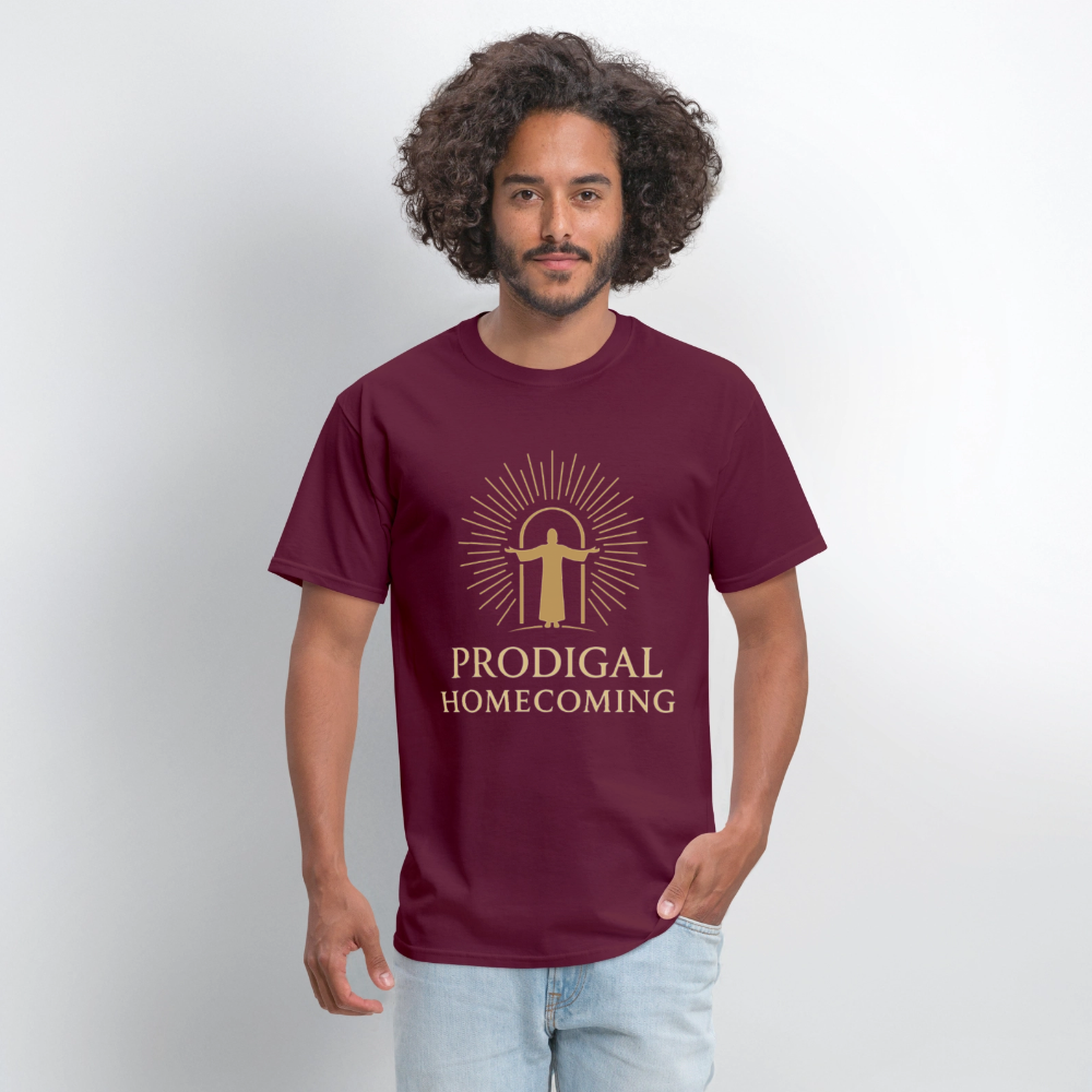 Prodigal Homecoming - Men's T-Shirt | GILDAN 5000 - burgundy