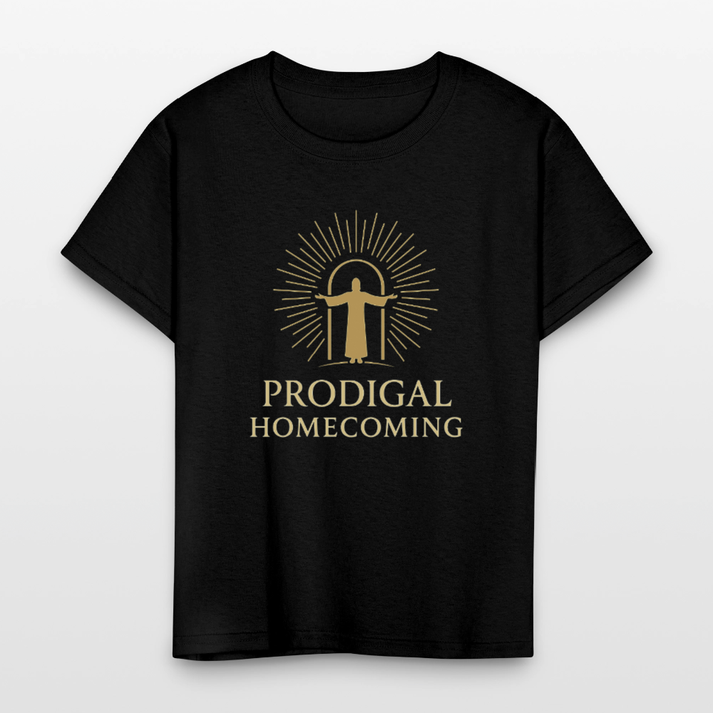 Prodigal Homecoming Kids' T-Shirt - black