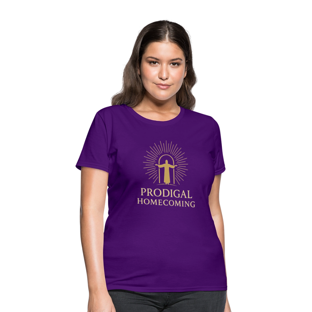 Prodigal Homecoming - Ladie's T-Shirt - purple