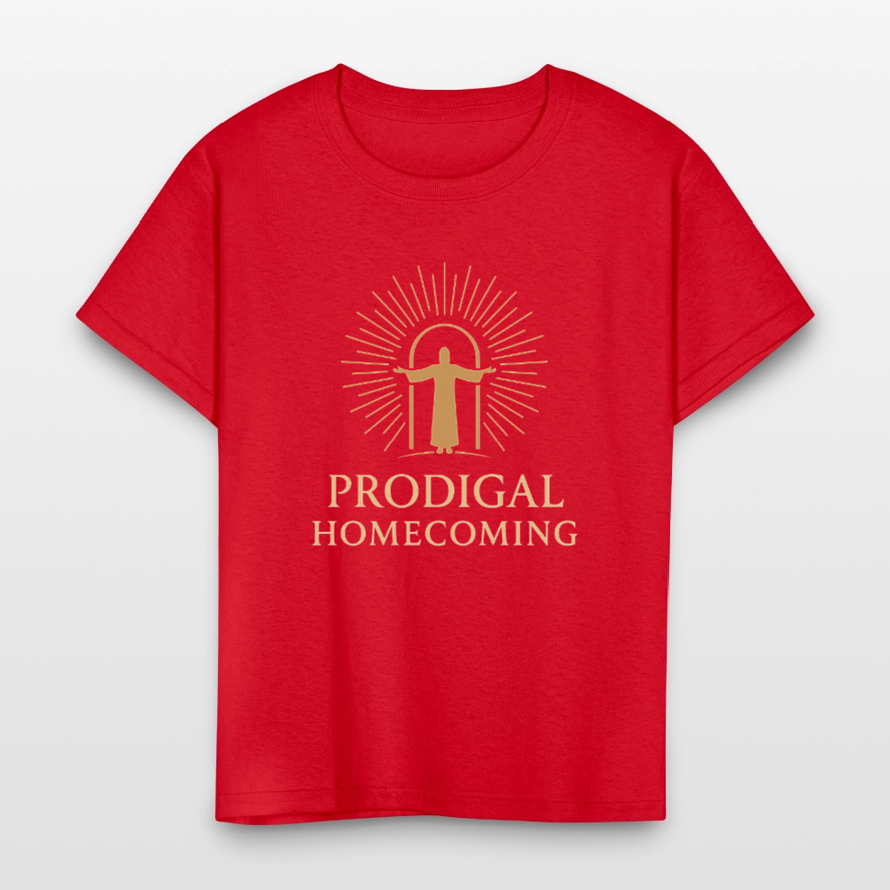 Prodigal Homecoming Kids' T-Shirt - red