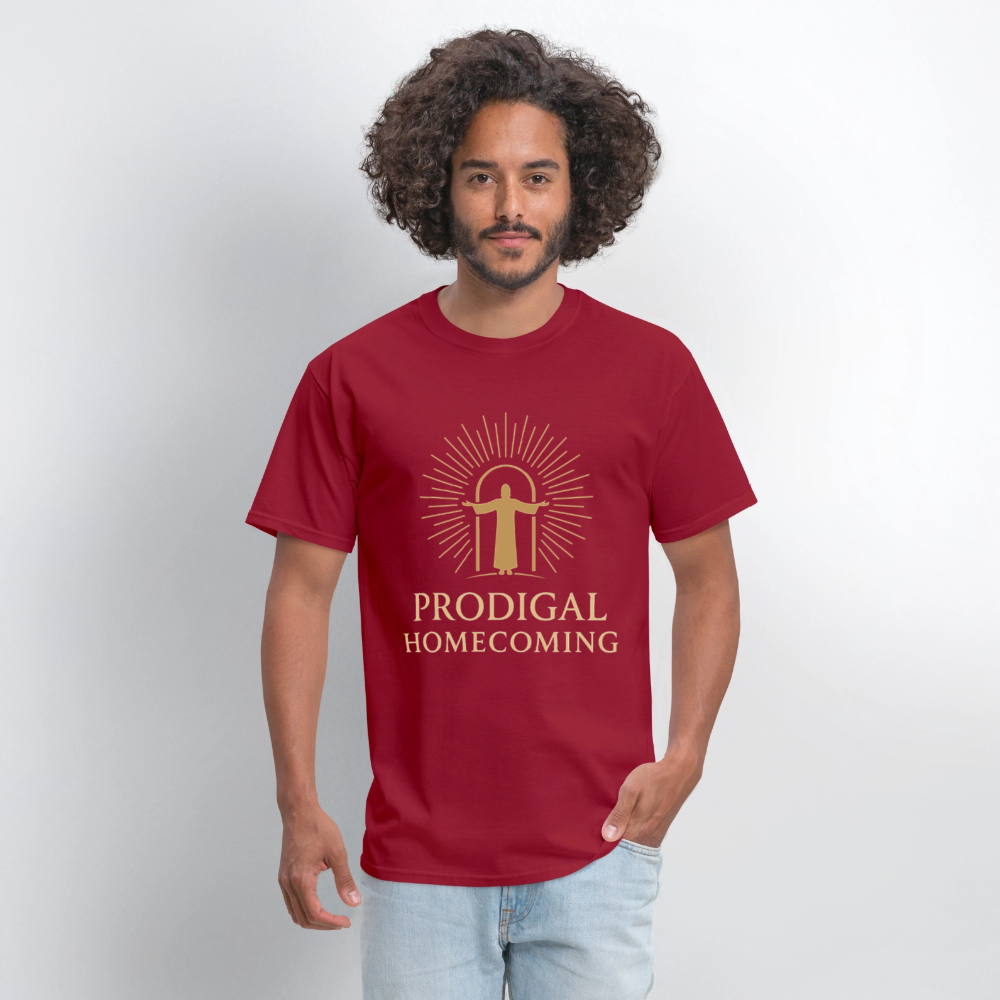 Prodigal Homecoming - Men's T-Shirt | GILDAN 5000 - dark red