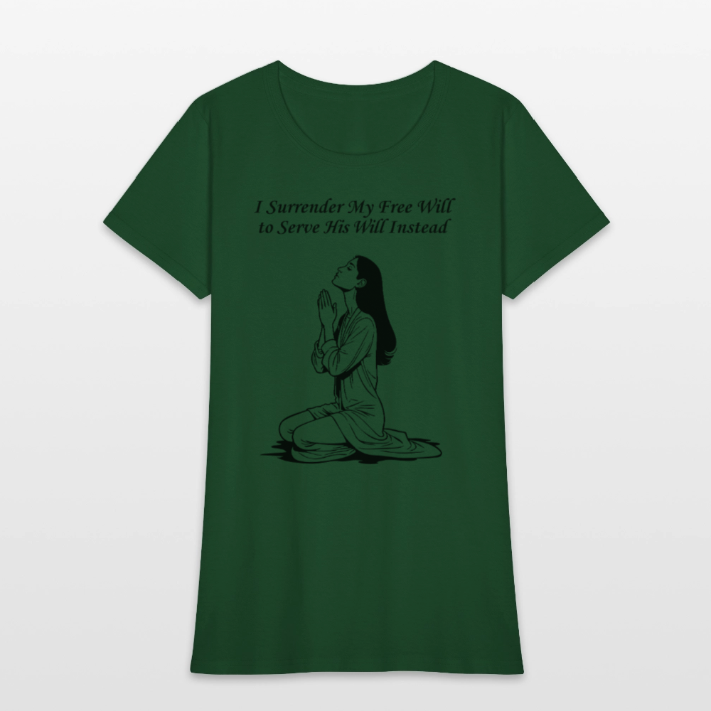 Surrender Women's T-Shirt - forest green