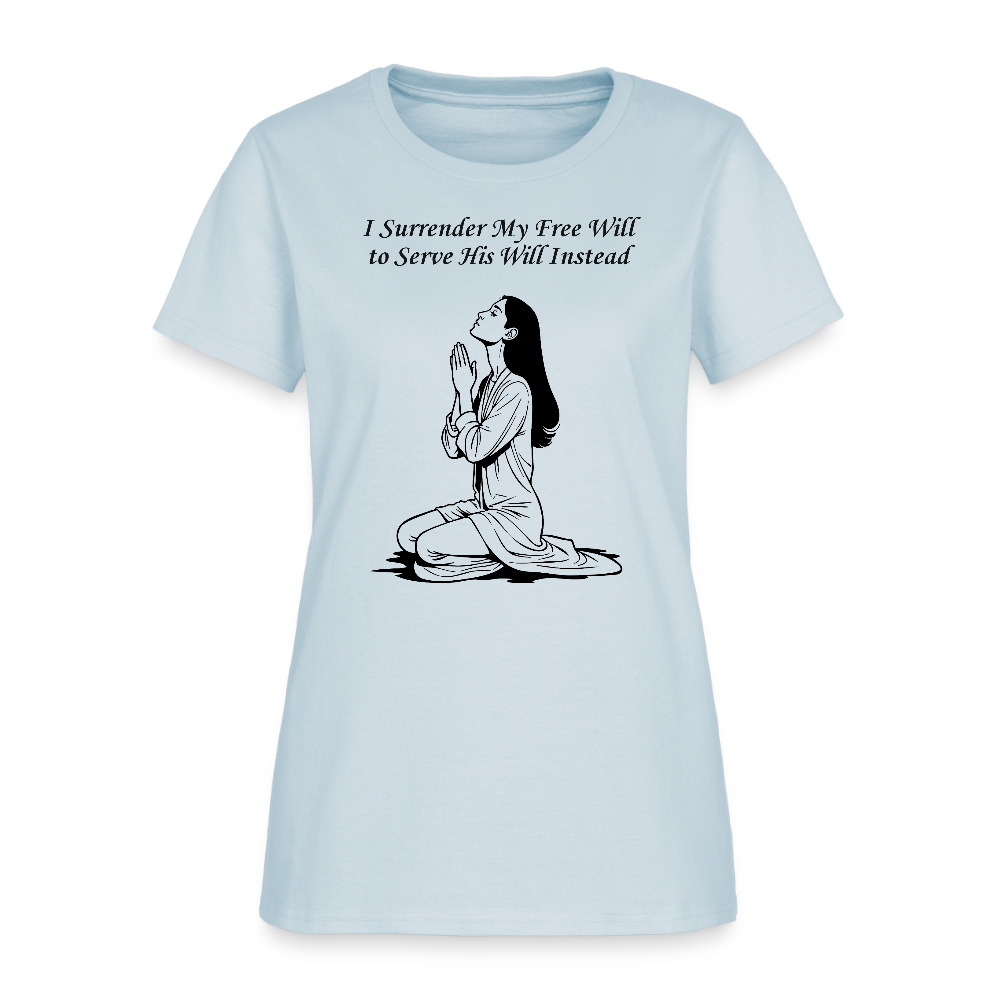 Surrender Women's T-Shirt - light blue