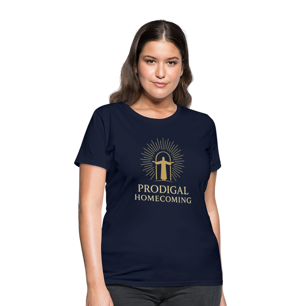 Prodigal Homecoming - Ladie's T-Shirt - navy