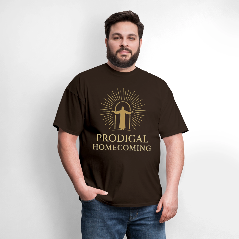Prodigal Homecoming - Men's T-Shirt | GILDAN 5000 - brown