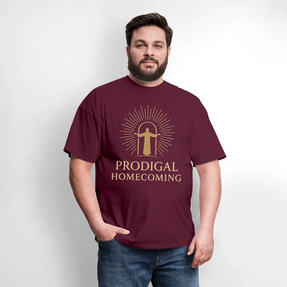 Prodigal Homecoming - Men's T-Shirt | GILDAN 5000 - burgundy