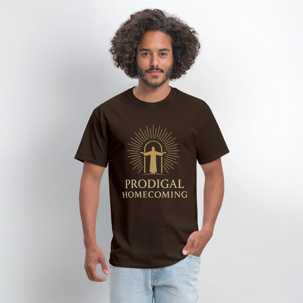 Prodigal Homecoming - Men's T-Shirt | GILDAN 5000 - brown