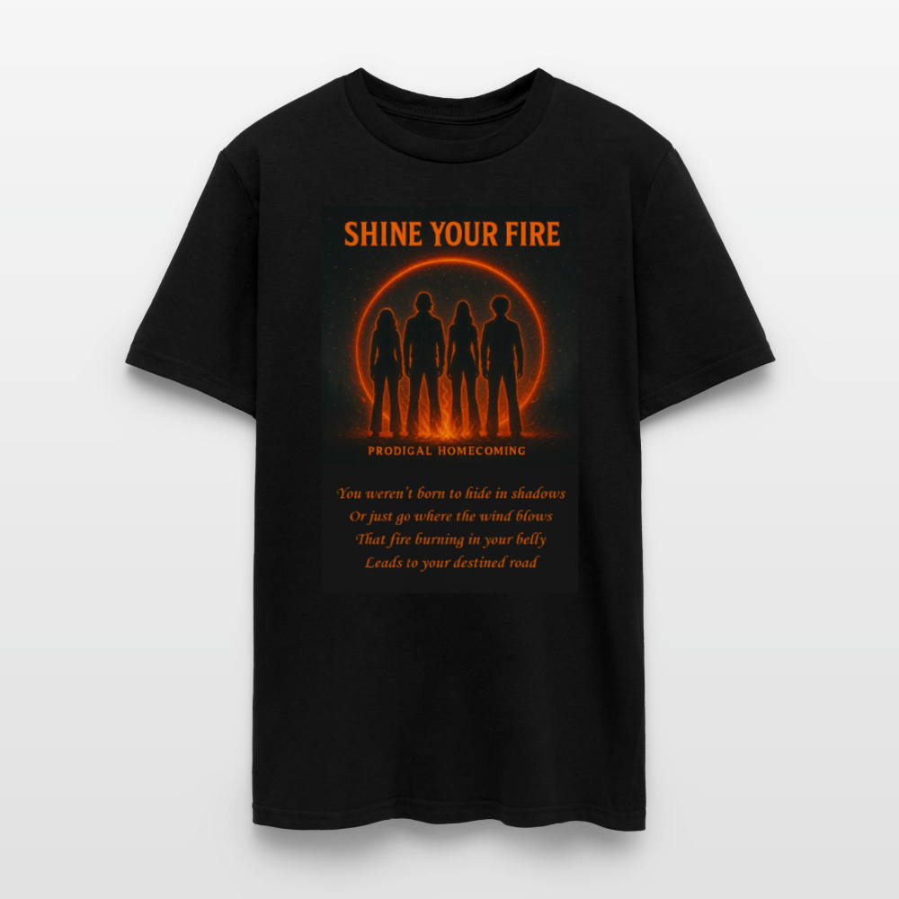 Shine Your Fire - Men's T-Shirt | GILDAN 5000 - black