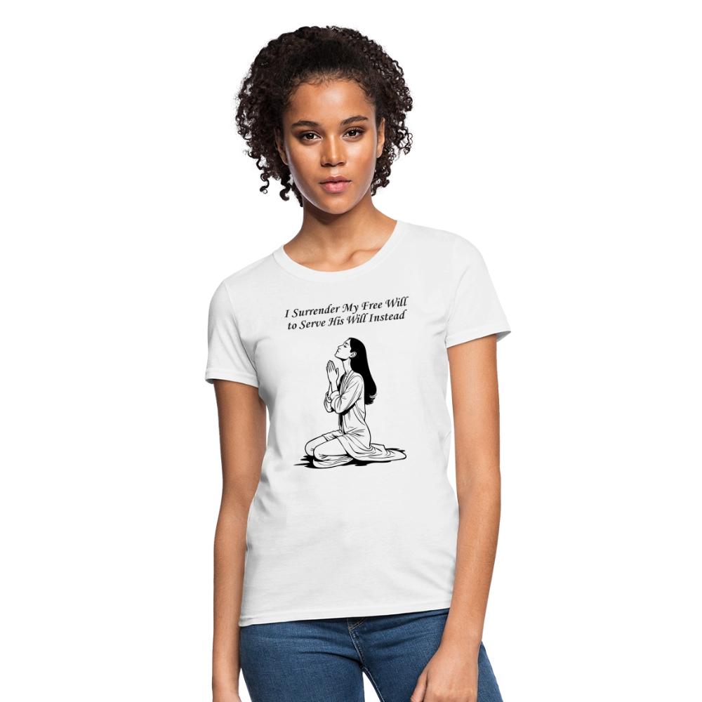 Surrender Women's T-Shirt - white