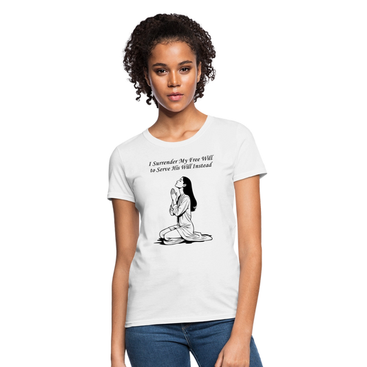 Surrender Women's T-Shirt - white