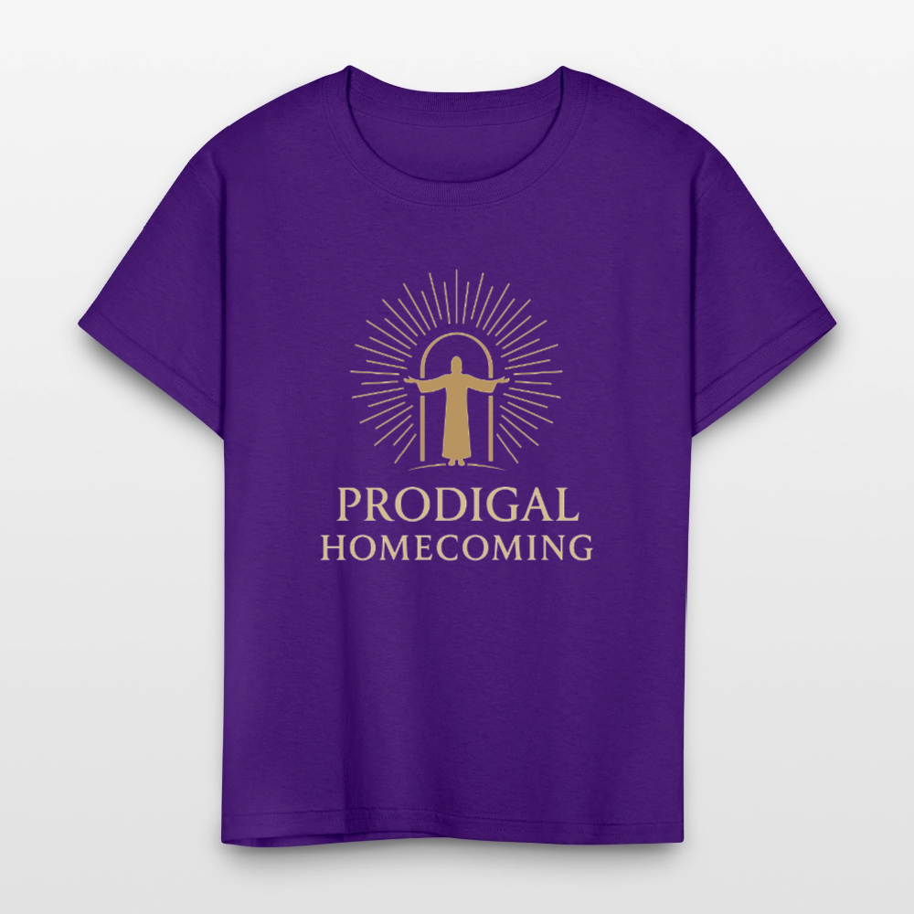 Prodigal Homecoming Kids' T-Shirt - purple