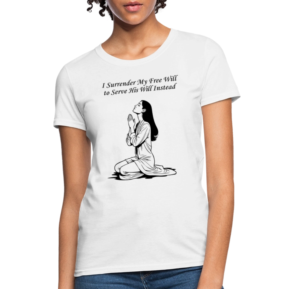 Surrender Women's T-Shirt - white