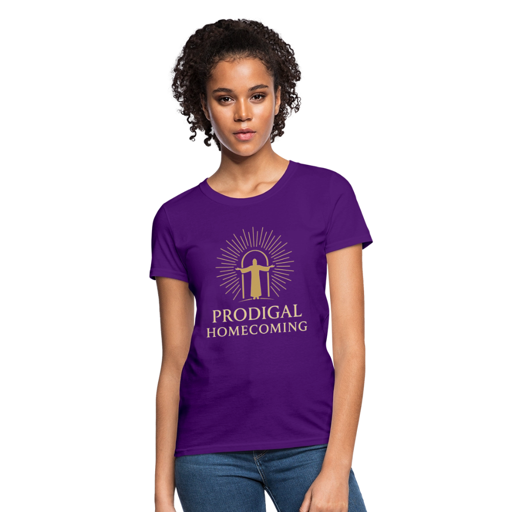 Prodigal Homecoming - Ladie's T-Shirt - purple