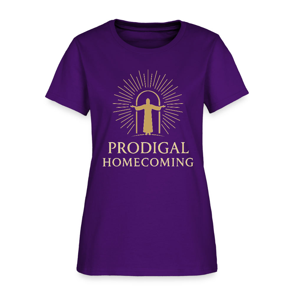 Prodigal Homecoming - Ladie's T-Shirt - purple