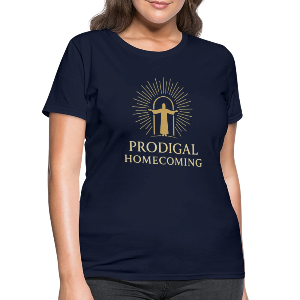 Prodigal Homecoming - Ladie's T-Shirt - navy