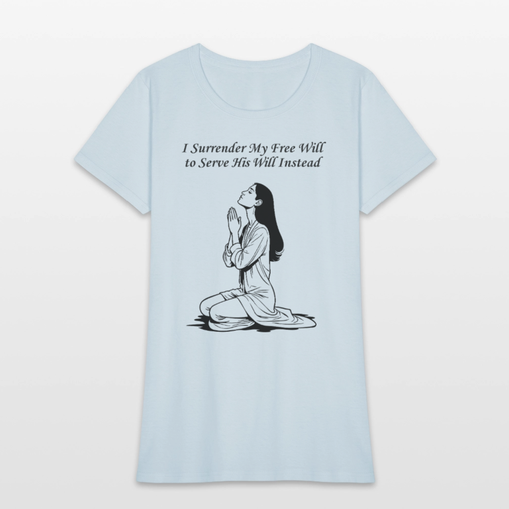 Surrender Women's T-Shirt - light blue