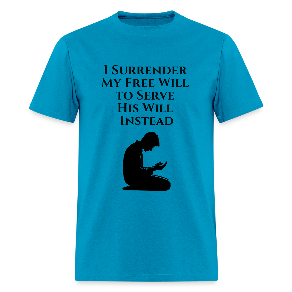 Surrender Men's T-Shirt | GILDAN 5000 - turquoise
