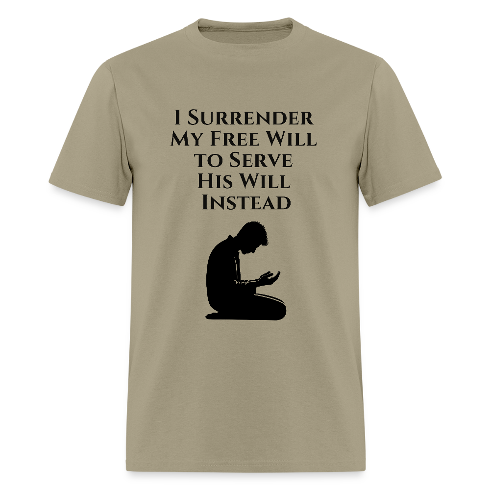 Surrender Men's T-Shirt | GILDAN 5000 - khaki